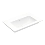 V&B Meuble lavabo VENTICELLO 80x50 cm, sans trou robinet, avec trop-plein, blanc-3