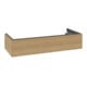 V&B Meuble sous-lavabo Antao 118,8x25,6x49,3 cm, sans façade, chêne miel-3