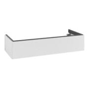 V&B Meuble sous-lavabo Antao 118,8x25,6x49,3cm, avec façade, blanc brillant Lac-3