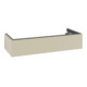 V&B Meuble sous lavabo Antao 118,8x25,6x49,3cm, avec façade, gris mat avec laque-1