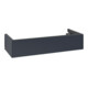 V&B Meuble sous lavabo Antao 118,8x25,6x49,3cm, sans façade, bleu mat avec laque-4