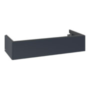 V&B Meuble sous lavabo Antao 118,8x25,6x49,3cm, sans façade, bleu mat avec laque-4