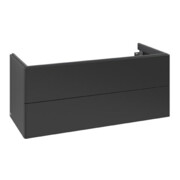 V&B Meuble sous-lavabo Antao 118,8x50,4x49,3 cm, sans façade, bleu mat Lac-3