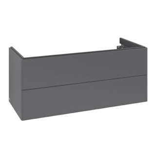 V&B Meuble sous lavabo Antao 118,8x50,4x49,3 cm, sans robinet, anthracite laqué