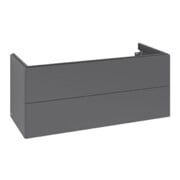 V&B Meuble sous lavabo Antao 118,8x50,4x49,3 cm, sans robinet, anthracite laqué