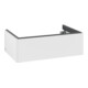 V&B Meuble sous-lavabo Antao 78,8x25,6x49,6 cm, sans façade, blanc mat Lac-3