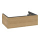 V&B Meuble sous lavabo Antao 78,8x25,6x49,6cm, avec façade, chêne miel-1