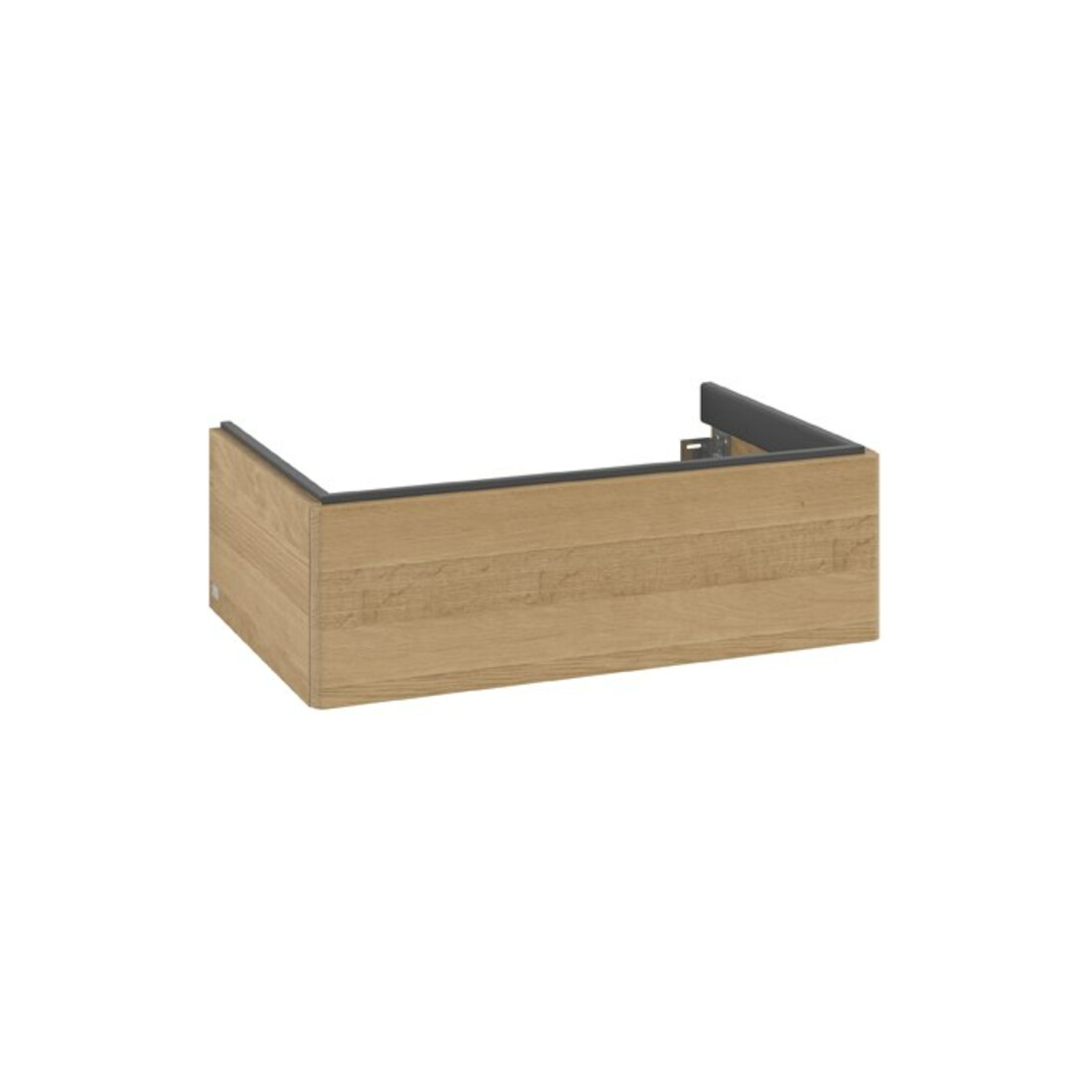 V&B Meuble sous lavabo Antao 78,8x25,6x49,6cm, sans façade, chêne miel