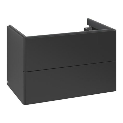 V&B Meuble sous-lavabo Antao 78,8x50,4x49,6 cm, sans façade, bleu mat laqué