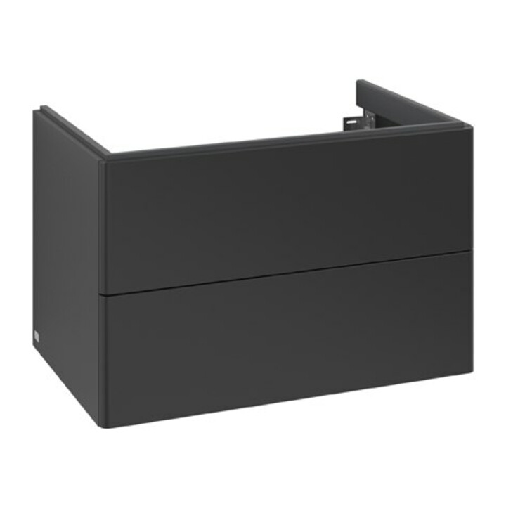 V&B Meuble sous-lavabo Antao 78,8x50,4x49,6 cm, sans façade, bleu mat laqué