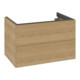 V&B Meuble sous-lavabo Antao 78,8x50,4x49,6 cm, sans façade, chêne miel-1