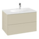 V&B Meuble sous-lavabo Antao 78,8x50,4x49,6 cm, sans façade, gris moyen mat-3