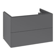 V&B Meuble sous lavabo Antao 78,8x50,4x49,6 cm, sans robinetterie, anthracite laqué-3