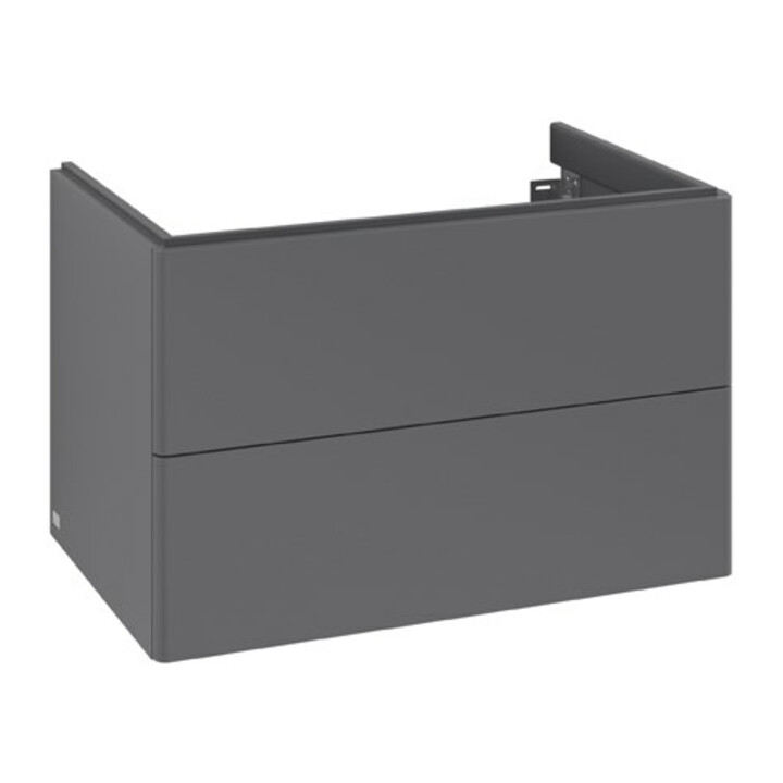 V&B Meuble sous lavabo Antao 78,8x50,4x49,6 cm, sans robinetterie, anthracite laqué