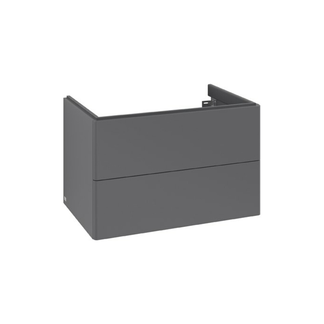 V&B Meuble sous lavabo Antao 78,8x50,4x49,6 cm, sans robinetterie, anthracite laqué