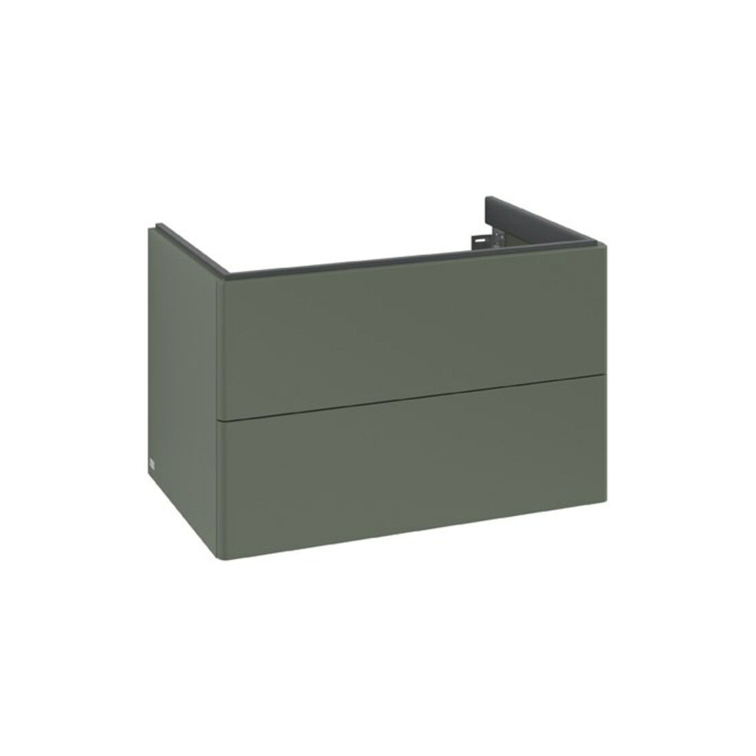V&B Meuble sous lavabo Antao 78,8x50,4x49,6cm, sans robinet, vert feuille, m Lac