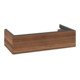 V&B Meuble sous lavabo Antao 98,8x25,6x49,3 cm, avec éclairage, noyer chaud, avec façade-1