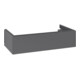 V&B Meuble sous lavabo Antao 98,8x25,6x49,3 cm, sans robinet, anthracite mat laqué-1