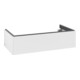 V&B Meuble sous-lavabo Antao 98,8x25,6x49,3cm, sans façade, blanc mat Lac-3