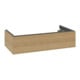 V&B Meuble sous lavabo Antao 98,8x25,6x49,3cm, sans façade, chêne miel-1