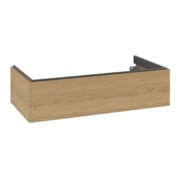 V&B Meuble sous lavabo Antao 98,8x25,6x49,3cm, sans façade, chêne miel
