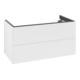 V&B Meuble sous-lavabo Antao 98,8x50,4x49,6 cm, sans façade, blanc mat avec laque-3