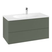 V&B Meuble sous lavabo Antao 98,8x50,4x49,6cm, gris feuille, m Lac