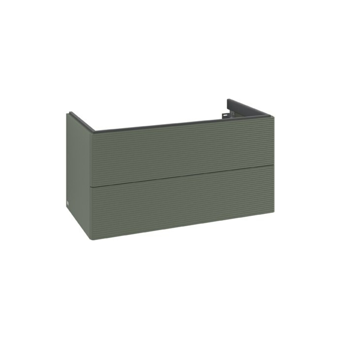 V&B Meuble sous lavabo Antao 98,8x50,4x49,6cm, gris feuille, m Lac