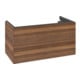 V&B Meuble sous-lavabo Antao 98,8x50,4x49,6cm, sans façade, noyer chaud-3