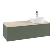 V&B Meuble sous lavabo Antao avec structure de façade 120x36x50cm, HL, WBP botti., le g. m Lac-3