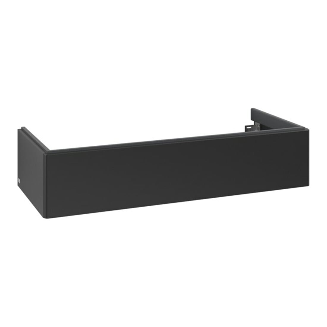 V&B Meuble sous-lavabo Antao éclairage tiroir 118,8x25,6x49,3cm, sans façade, bleu mat Lac