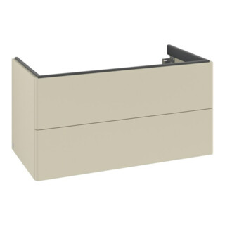 V&B Meuble sous lavabo avec éclairage tiroir Antao 98,8x50,4x49,6cm, sans façade, si Gr m Lac