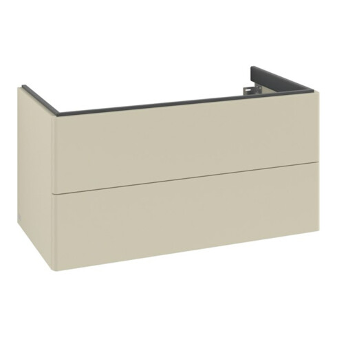 V&B Meuble sous lavabo avec éclairage tiroir Antao 98,8x50,4x49,6cm, sans façade, si Gr m Lac