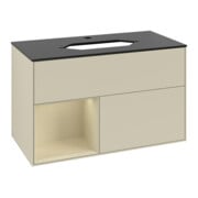 V&B Meuble sous lavabo avec plan de toilette bleu m Finion 100x60,3 cm, Rg l si G m Lac, si Gr m Lac-3