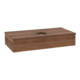 V&B Meuble sous lavabo avec structure de façade Antao 100x19x50cm, couleur WBP noyer blanc-3