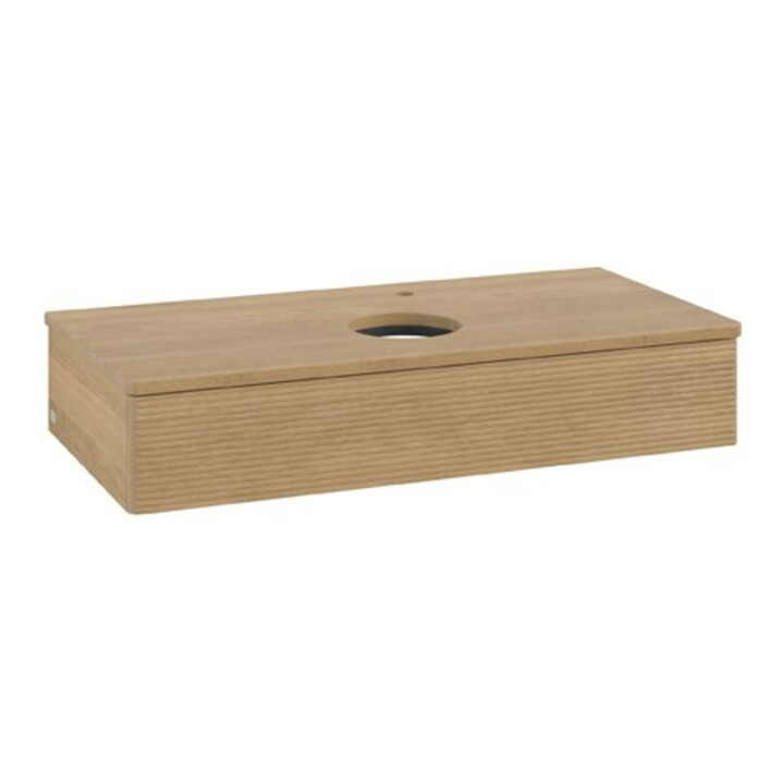 V&B Meuble sous lavabo avec structure de façade Antao 100x19x50cm, HL, WBP hon. Oa, hon. Oa