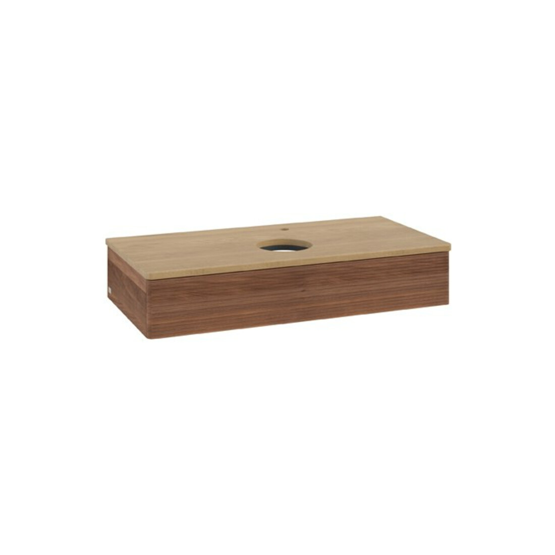 V&B Meuble sous-lavabo avec structure de façade Antao 100x19x50cm, HL, WBP hon. Oa, w. wal