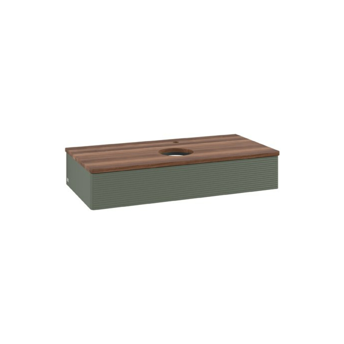 V&B Meuble sous lavabo avec structure de façade Antao 100x19x50cm, HL, WBP w wa, le gre. m Lac