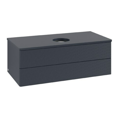 V&B Meuble sous-lavabo avec structure de façade Antao 100x36x50cm, couleur WBP Lac, md bl. m Lac