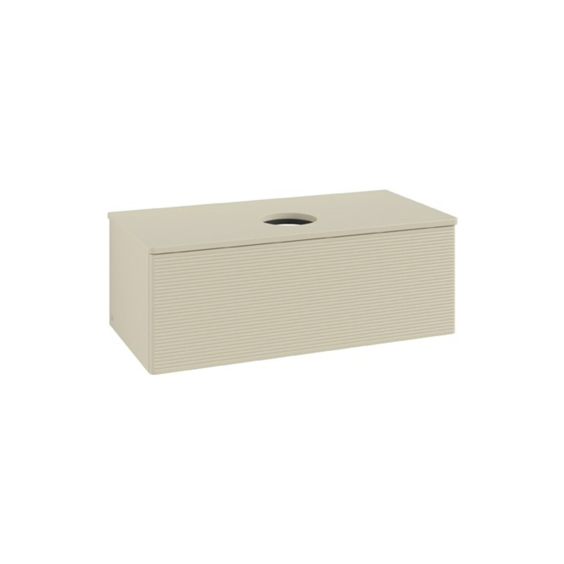 V&B Meuble sous-lavabo avec structure de façade Antao 100x36x50cm, couleur WBP Lac, si Gr m Lac