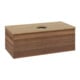 V&B Meuble sous lavabo avec structure de façade Antao 100x36x50cm, couleur WBP miel Oa, blanc wal-1