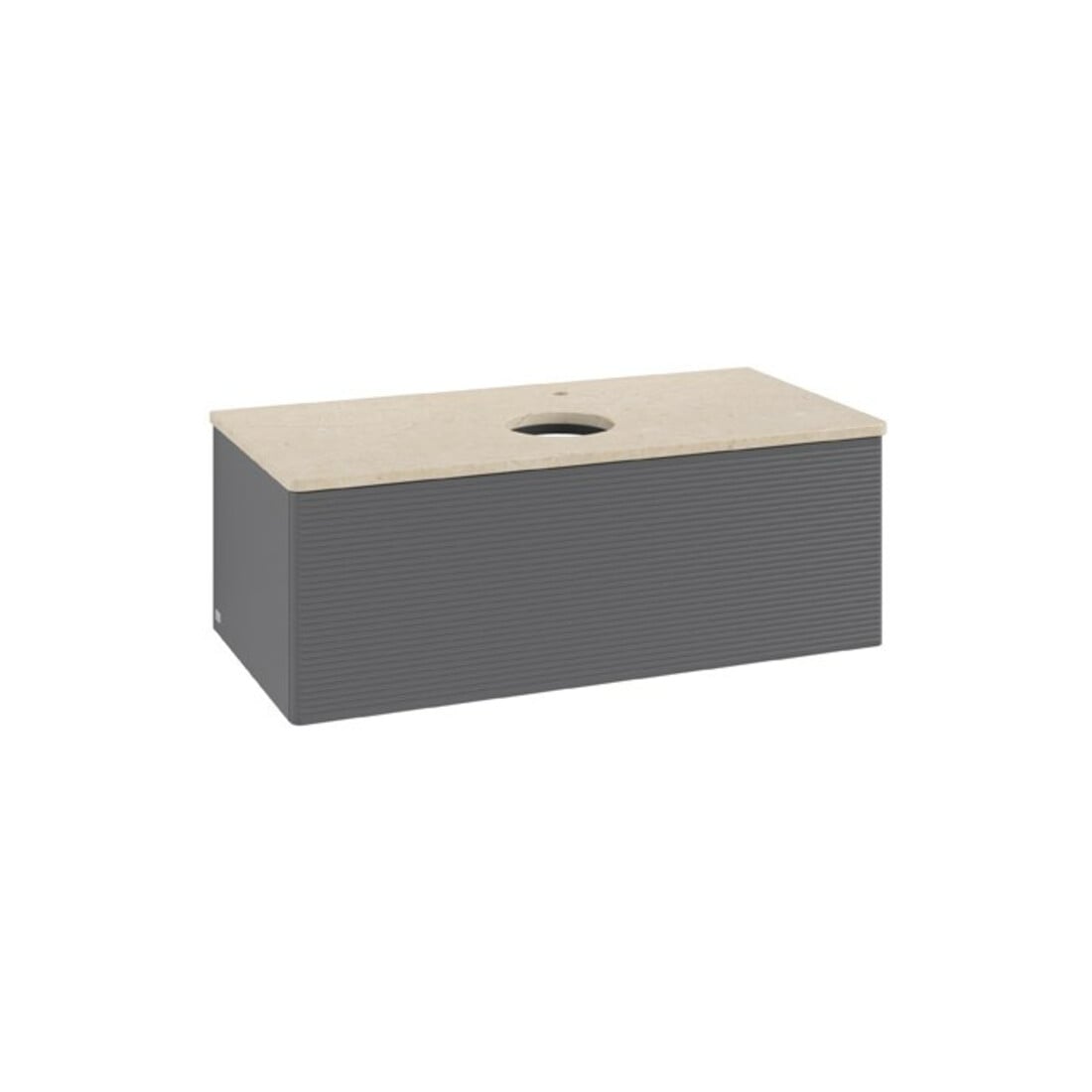 V&B Meuble sous lavabo avec structure de façade Antao 100x36x50cm, HL, WBP botti., A m Lac