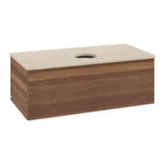V&B Meuble sous lavabo avec structure de façade Antao 100x36x50cm, HL, WBP botti., blanc noyer