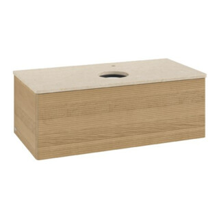 V&B Meuble sous lavabo avec structure de façade Antao 100x36x50cm, HL, WBP botti., hon. Oa