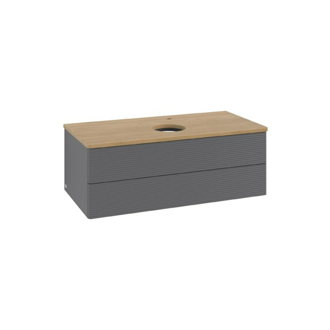 V&B Meuble sous lavabo avec structure de façade Antao 100x36x50cm, HL, WBP hon. Oa, A m Lac
