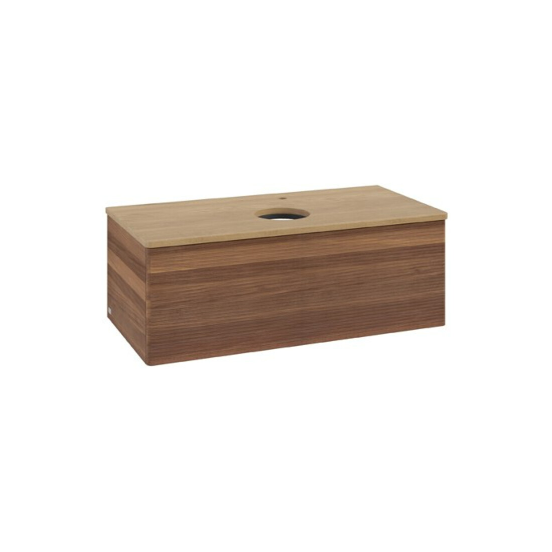 V&B Meuble sous lavabo avec structure de façade Antao 100x36x50cm, HL, WBP hon. Oa, w. wal