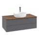 V&B Meuble sous lavabo avec structure de façade Antao 100x36x50cm, HL, WBP w wa, A m Lac-3