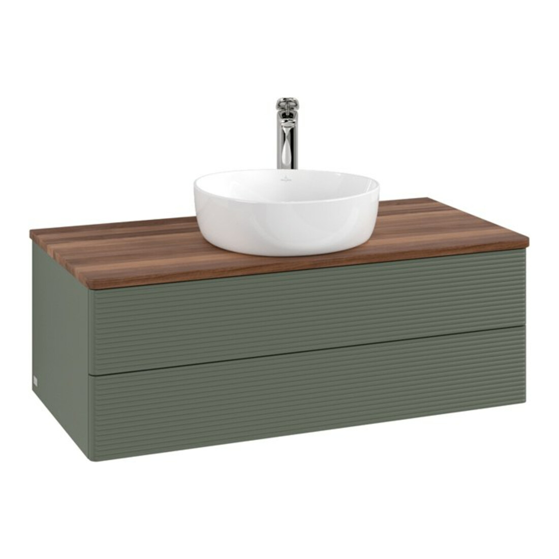 V&B Meuble sous lavabo avec structure de façade Antao 100x36x50cm, HL, WBP w wa, le gre. m Lac