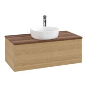 V&B Meuble sous-lavabo avec structure de façade Antao 100x36x50cm, HL, WBP w. wal, hon. Oa-3