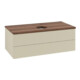 V&B Meuble sous-lavabo avec structure de façade Antao 100x36x50cm, HL, WBP w. wal, si Gr m Lac